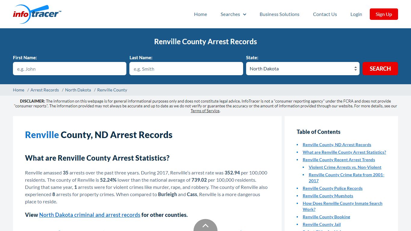 Renville County, ND Arrests, Mugshots & Jail Records - InfoTracer